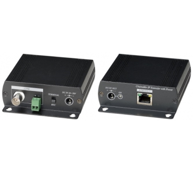 Chaincable IP Extender with Power over Coax/Two Wire