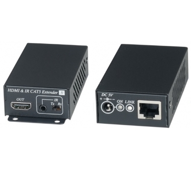 HDMI & IR CAT5 Extender over Single CAT5E cable