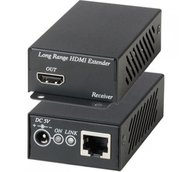 HDMI CAT5e Extender over Single CAT5 cable 100M