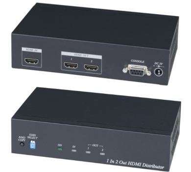 1 Input 2 Output 4K2K HDMI Distribution Amplifier