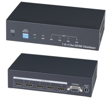 1 Input 4 Output 4K2K HDMI Distribution Amplifier