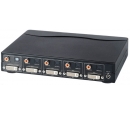 4 Input 1 Output DVI Switcher with Digital Audio
