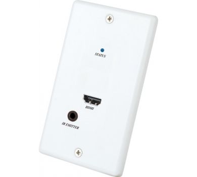 Wall Plate HDMI & IR Repeater CAT5 Extender
