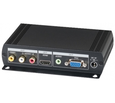 High Resolution Video to VGA Converter with HDMi output