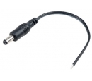 DC plug to strip end power cord 15cm