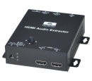 4K HDMI Audio Extractor With Up / Down Scaler 1 in 2 out