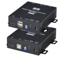 4K HDMI & USB / IR / US232 Fiber Extender